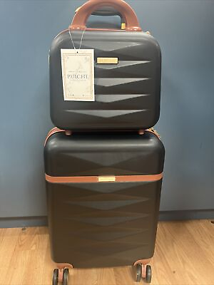 #ad Puiche Jewel Carry on amp; Cosmetic Set of 2 Luggage Suitcase