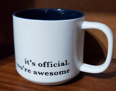#ad It#x27;s Official You#x27;re Awesome 16oz Mug