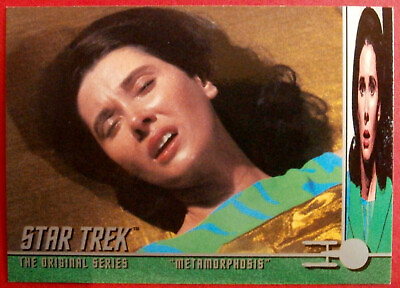 #ad STAR TREK TOS Card #096 METAMORPHOSIS JUST ANOTHER LIFE FORM Skybox 1998