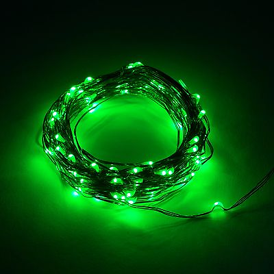 #ad LED Fairy Lights 6 Foot Battery Operated Waterproof with 20 Micro LED Lights