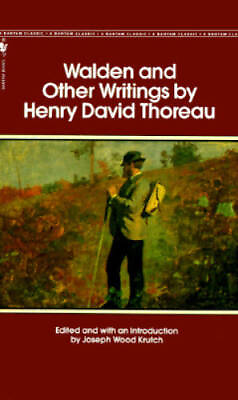 #ad Walden and Other Writings Paperback By Thoreau Henry David ACCEPTABLE