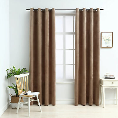#ad Tidyard 2 Piece Blackout Curtains with Rings Window Drapes Panel Living D1S4