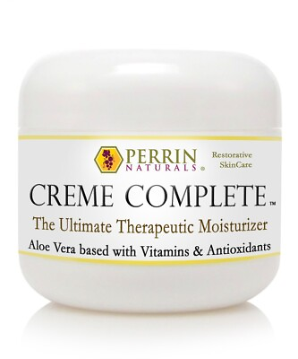 #ad Perrin#x27;s Creme Complete All Natural Skin Product 2 oz Free Shipping