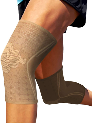 #ad Knee Compression Sleeves by Pair – Joint Protection and Support for Running S