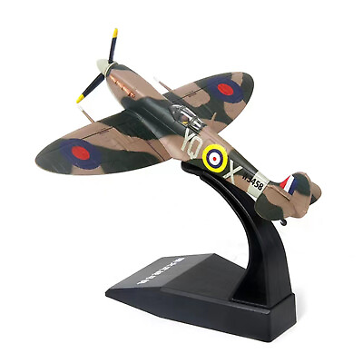 #ad Supermarine Spitfire 1:72 WWII UK MK Alloy Simulation Fighter Aircraft Model T