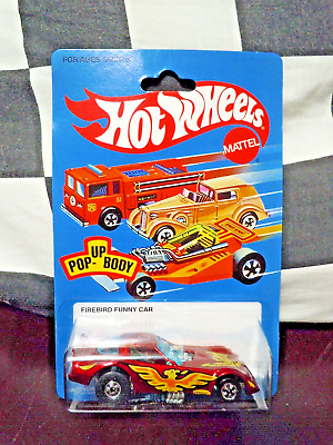 #ad 1982 1997 Hot Ones Series Pop Up Body Firebird Funny Car Mint Card excellent
