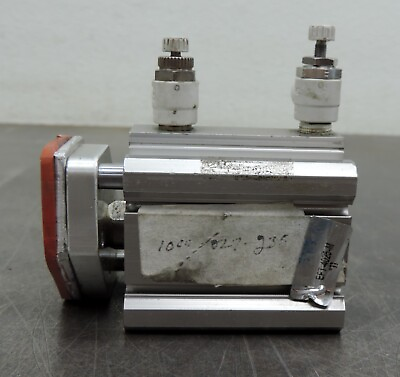 #ad Bimba Used EFT 4025 3FM Aluminum Non Rotating Compact Pneumatic Cylinder