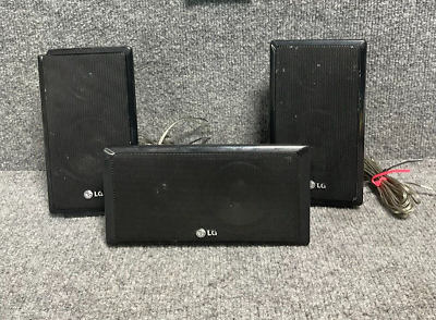 #ad LG Center Speaker SB95SA C With Pair Surround Sound Side Speakers SB95SA S