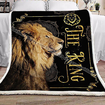 #ad The Lion King Fleece Blanket Sherpa Blanket