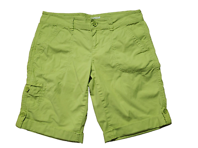 #ad ANN TAYLOR LOFT Women#x27;s Shorts Green Size 0