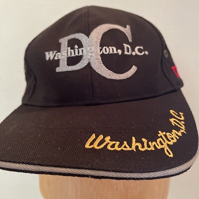#ad Washington DC USA Ball Cap Adult Adjustable