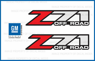 #ad 2001 2006 Chevy Silverado Z71 Off Road decals F stickers 1500 chevrolet