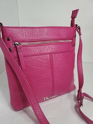 Enzo Angiolini Crossbody woman Pink Messenger Bag 9x9.5x1.5quot;