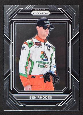 #ad 2023 Prizm NASCAR Racing Base #37 Ben Rhodes