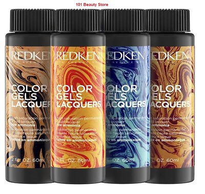 #ad REDKEN Color Gels Lacquers Please Select Shade 2 Oz Free Same Day Shipping