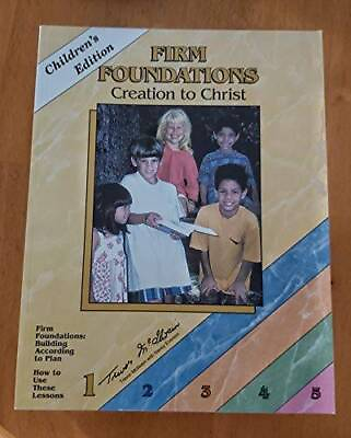 #ad Firm Foundations: Creation to Christ Childrens Edition Set ACCEPTABLE