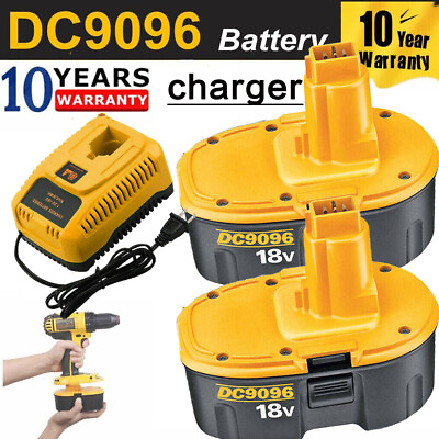 #ad 18 Volt for Dewalt 18V Battery Charger DC9096 2 DC9098 DC9099 NEW replacement