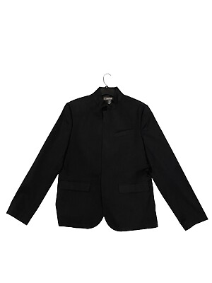 #ad Kenneth Cole Reaction Full Zip Blazer Jacket Black Coat Men’s Size Large 44 EUC