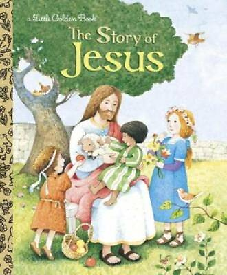 #ad The Story of Jesus Little Golden Book Hardcover GOOD