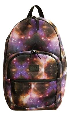 #ad Vans Off The Wall Unisex Schooling Carry All Backpack in Galaxy Print