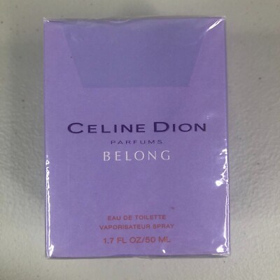 #ad Belong by Celine Dion Parfums Eau de Toilette Spray 1.7 oz 50ml New In Box Coty