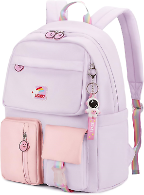 #ad #ad LISINUO Kids Backpacks for Girls Backpack School Bookbag for Teenage Cute Book