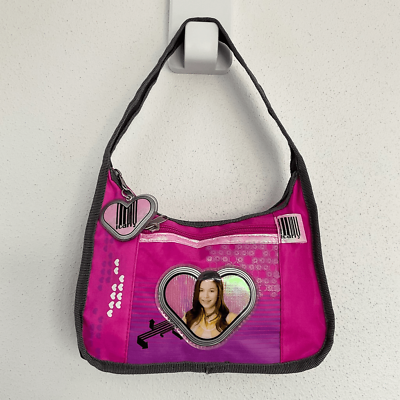 #ad RARE Vintage Y2K iCarly hot pink handbag purse bag
