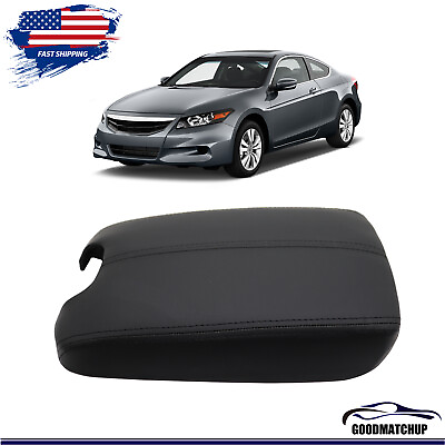 #ad Center Armrest Console Cover W Base For 2008 2012 Honda Accord Sedan Coupe