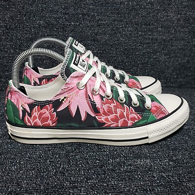 #ad Converse Low Mens 6 Womens 8 Wild Florals Chuck Taylor All Star Ox Shoes 171134F