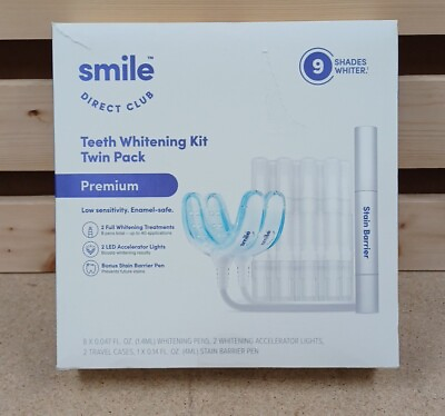 #ad Smile Direct Club Bright Whitening Kit 8 Pens 2 Lights 2 Travel Cases Ex 07 2024