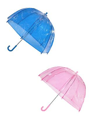 #ad New Totes Kids#x27; Clear Bubble Umbrella Pack of 2