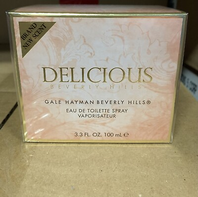 #ad Delicious By Gale Hayman Beverly Hills 3.3oz Edt Spray. Sealed. Rare.