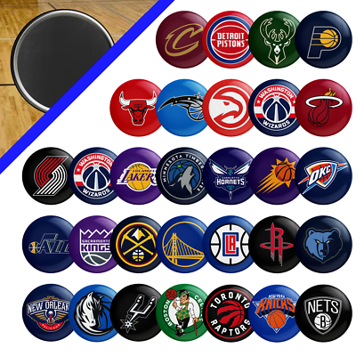 #ad NBA Team Logo Magnet CHOOSE YOUR TEAM 2.25quot; Basketball Fan Great Gift