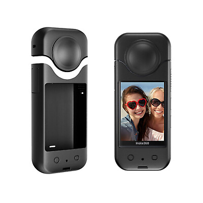 #ad Camera Protective Cover Silicone Anti Drop Protective Case for Insta360 X3