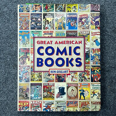 #ad Great American Comic Books Hardcover By Goulart Ron ACCEPTABLE
