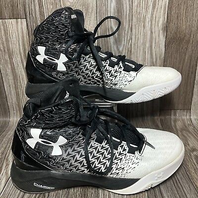 #ad Under Armour Boys Clutchfit Drive 3 1269274 White Basketball Shoes Sneakers 5Y