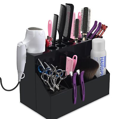 #ad Hairdressing Tool Holder Multifunctional Detachable Large Storage Box Hairdre...