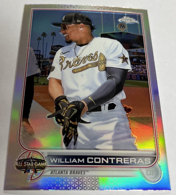 #ad 2022 Topps Chrome Update Series All Star Game #ASGC 49 William Contreras