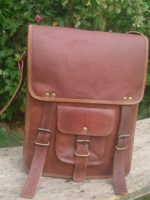 11quot; New Stylish Men Genuine Leather Satchel Shoulder Messenger Strap Sling Bag $44.72