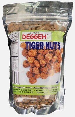 #ad TIGER NUTS PREMIUM ORGANIC 10 oz Pack of 1 All Natural SUPERFOOD Chufas