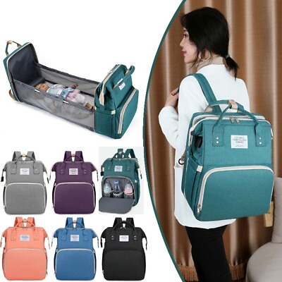 #ad 3 In 1 Baby Diaper Bag With 28quot; Changing Station Portable Mommy Bag Baby Travel