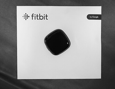 #ad Fitbit Sense 2 Black Watch Pebble Only no bands no charger Free ship