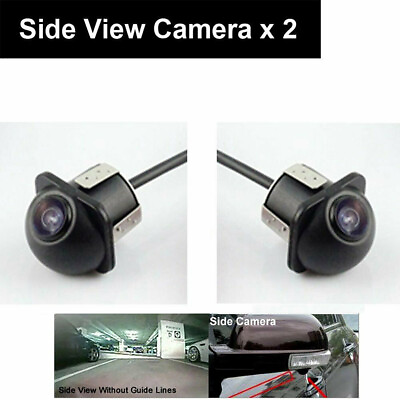 #ad 1 Pair Car Side Mirror Camera Side View Mirror Mount Cameras High Definition CCD
