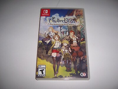 #ad Replacement Case Atelier Ryza Ever Darkness Secret Hideout Switch Box Authentic