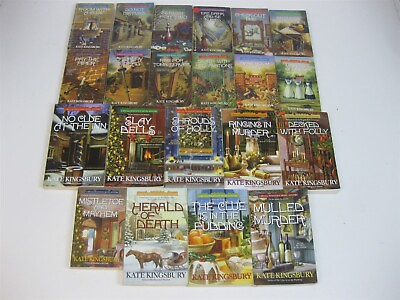#ad Kate Kingsbury Lot 21 Pennyfoot Hotel Mystery PB Room With Clue to Mulled Murder