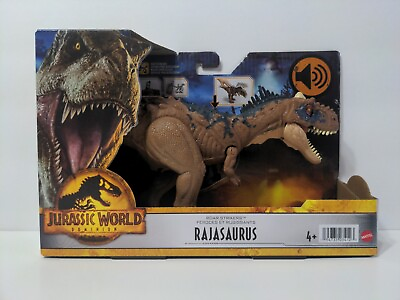 #ad Jurassic World Dominion Roar Strikers Rajasaurus Dinosaur Action Figure