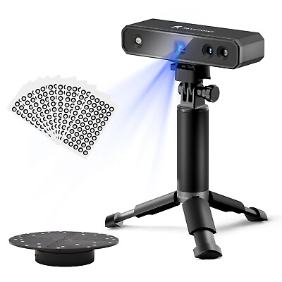 #ad Revopoint MINI 3D Scanner with Turntable and High Reflection 3D Scanning Markers