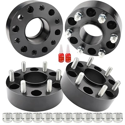 #ad 4Pcs 2quot; 6x5.5 Wheel Spacers Hubcentric for Chevy Silverado 1500 Tahoe GMC Sierra