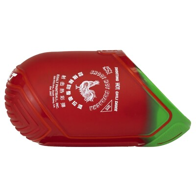 #ad Exalt Paintball Tank Cover Red Sriracha Medium Fits 68ci 72ci