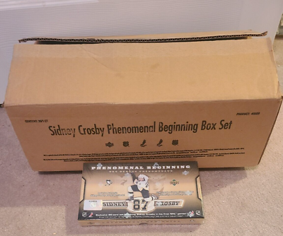 #ad Sealed 2005 06 UD ROOKIE PHENOMENAL BEGINNING Sidney Crosby BOX 20 CARD SET